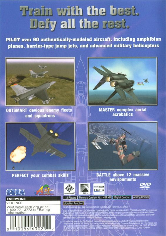Aero Elite: Combat Academy - PlayStation 2