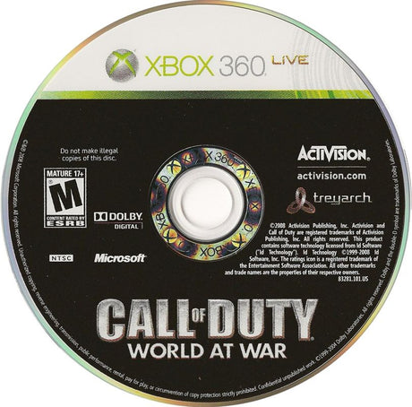 Call of Duty: World at War - Xbox 360