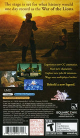 Final Fantasy Tactics: The War of the Lions - PSP