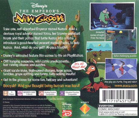 The Emperor's New Groove - PlayStation