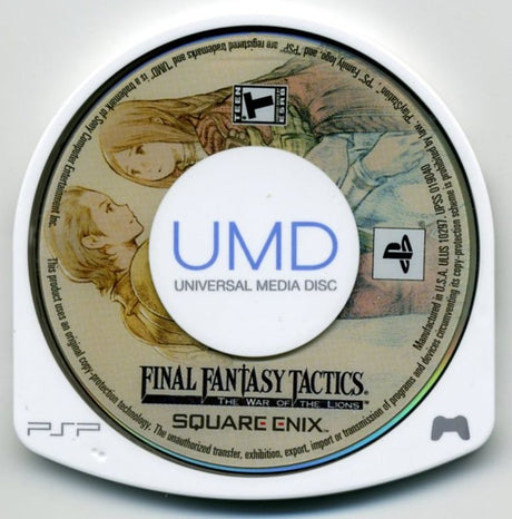Final Fantasy Tactics: The War of the Lions - PSP