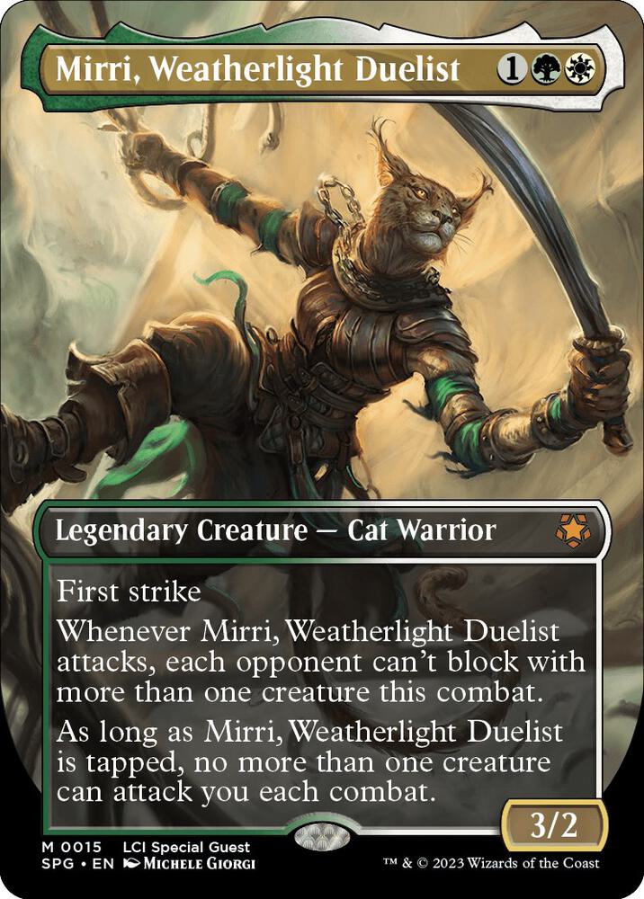 Mirri, Weatherlight Duelist (Borderless) (15) [Special Guests]