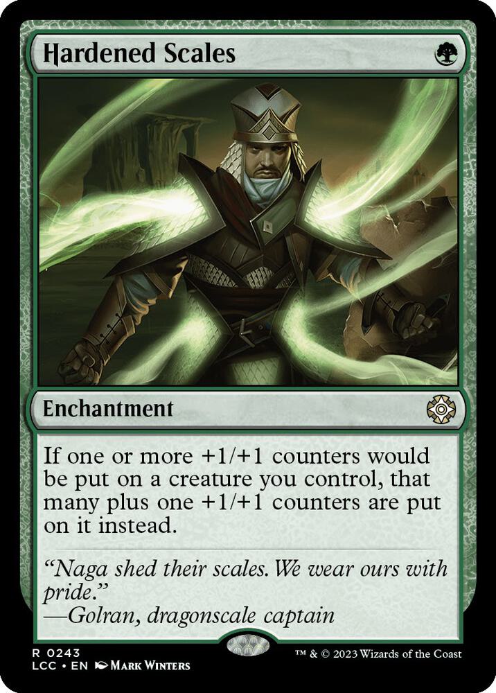 Hardened Scales (243) [Commander: The Lost Caverns of Ixalan]