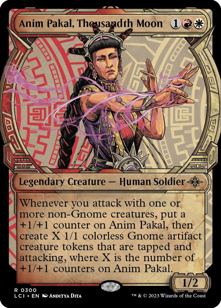 Anim Pakal, Thousandth Moon (Showcase) (300) [The Lost Caverns of Ixalan]