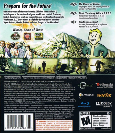 Fallout 3 - PlayStation 3
