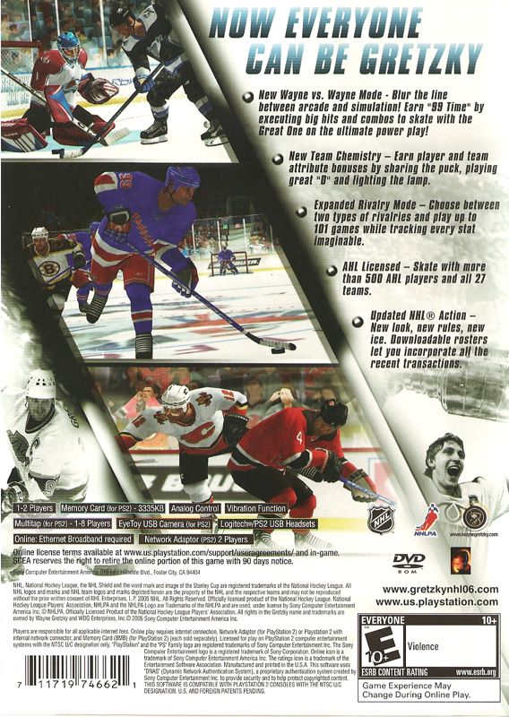 Gretzky NHL 06 - PlayStation 2