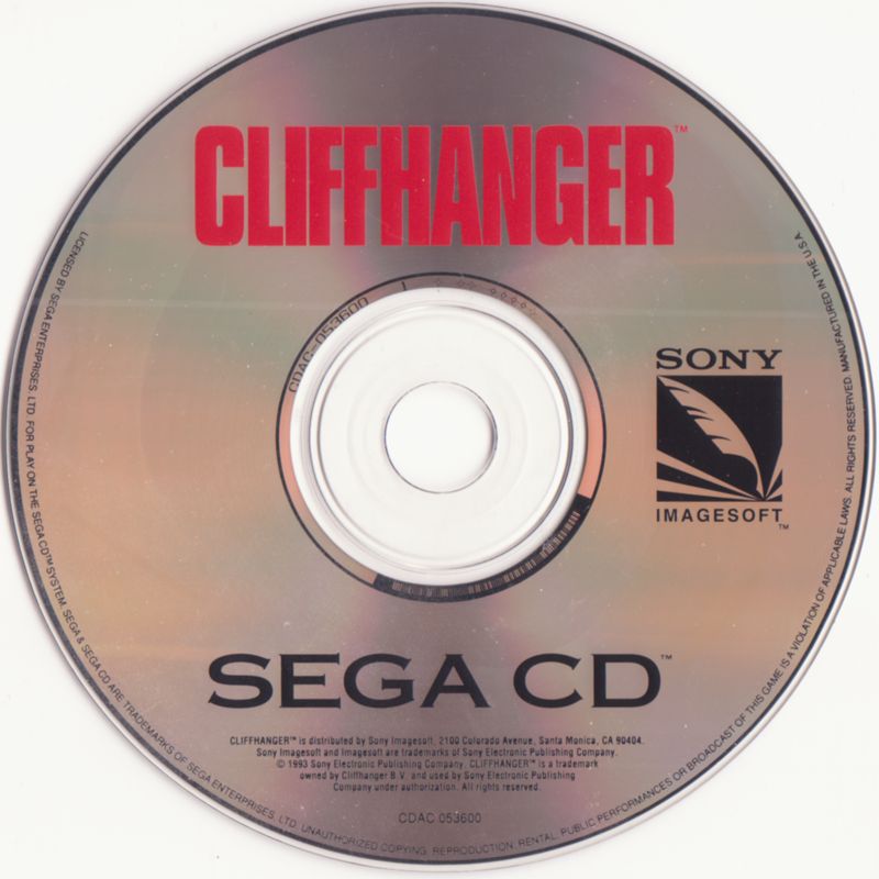 Cliffhanger - SEGA CD