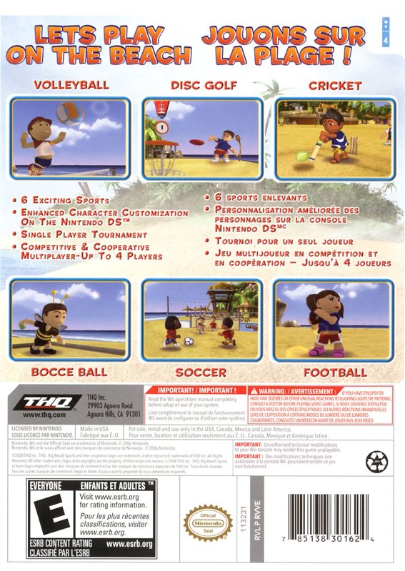 Big Beach Sports - Wii