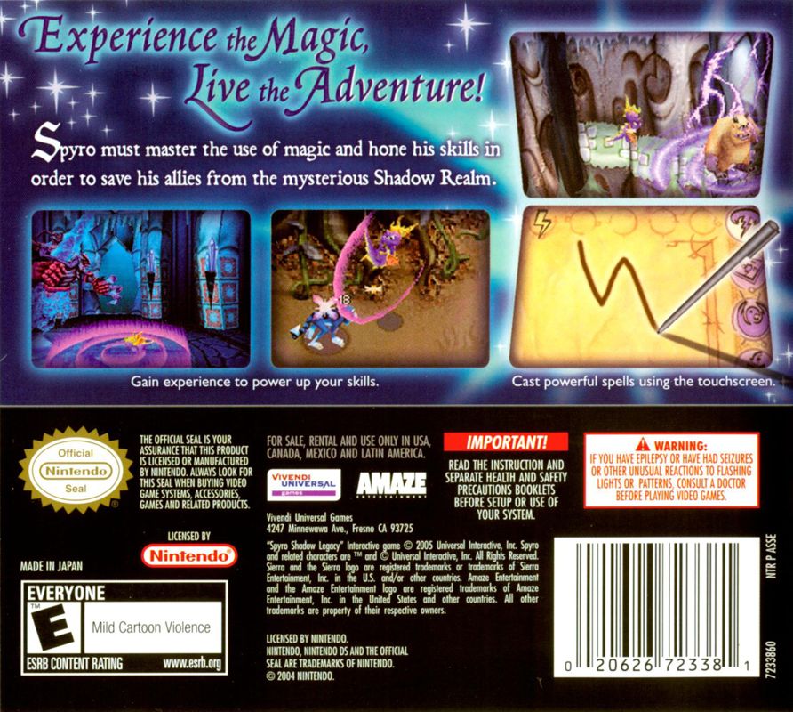 Spyro: Shadow Legacy - Nintendo DS