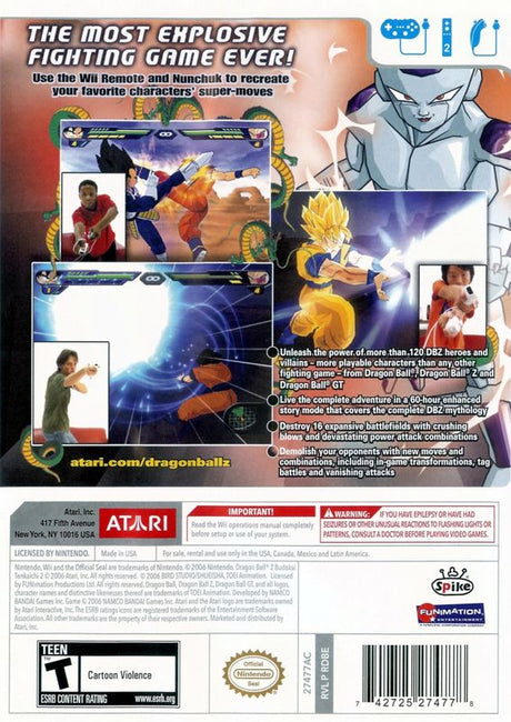 Dragon Ball Z: Budokai Tenkaichi 2 - Wii