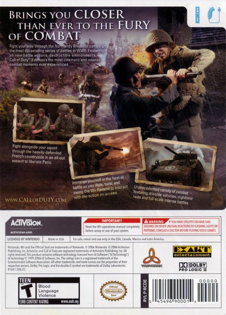 Call of Duty 3 - Wii