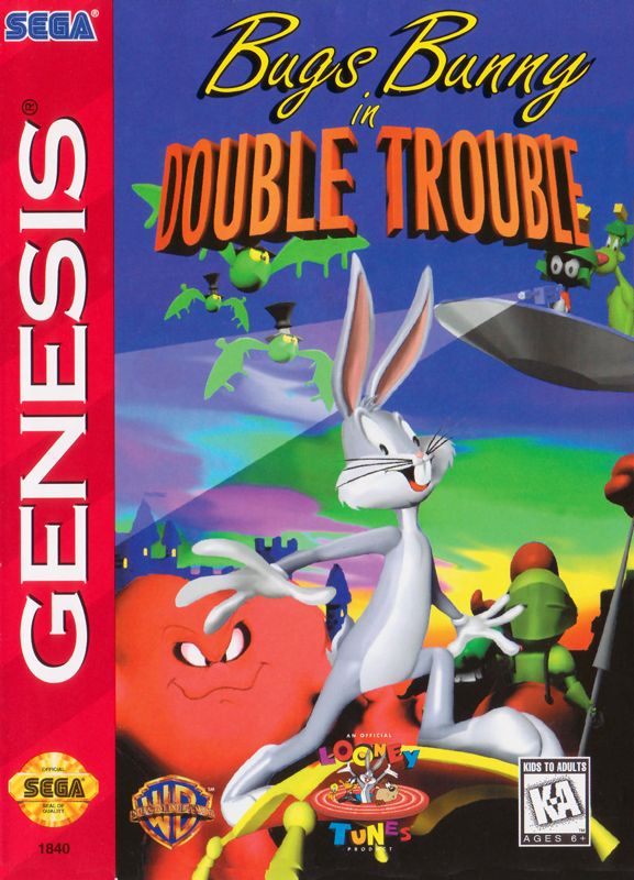 Bugs Bunny in Double Trouble- SEGA Genesis
