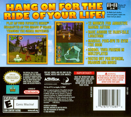 Shrek Smash n' Crash Racing - Nintendo DS