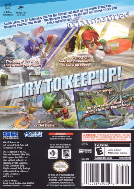 Sonic Riders - GameCube