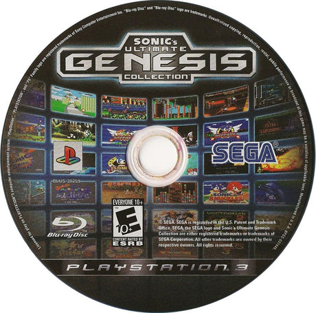 Sonic's Ultimate Genesis Collection - PlayStation 3