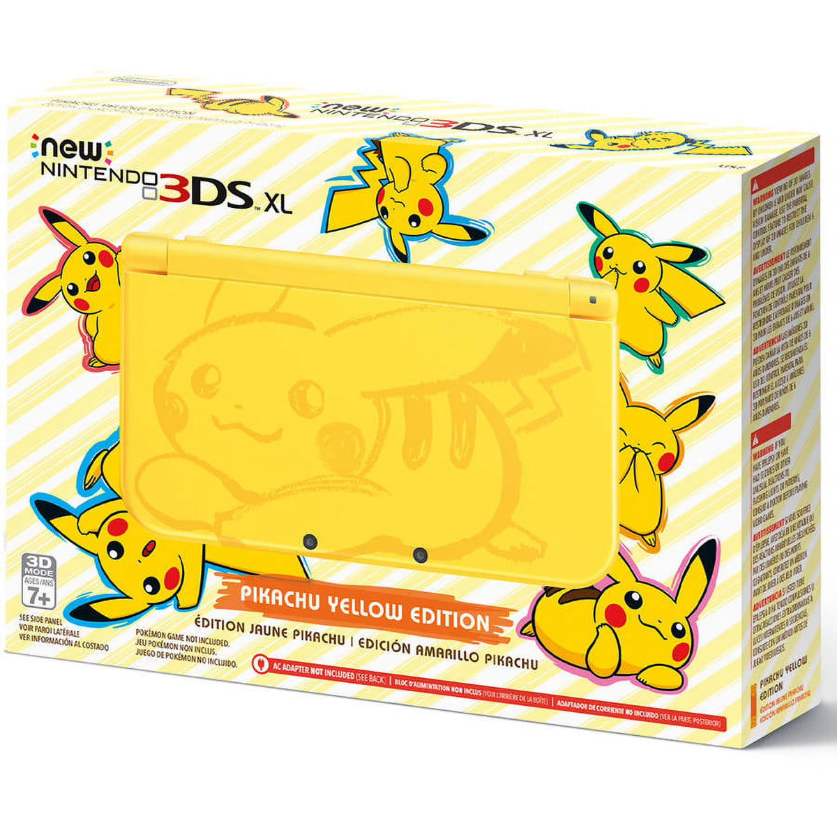 New Nintendo 3DS XL System - Pikachu Yellow Edition