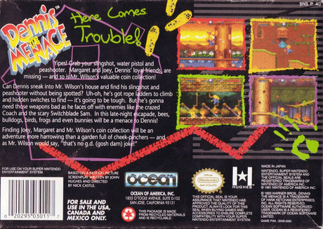 Dennis the Menace - Super Nintendo