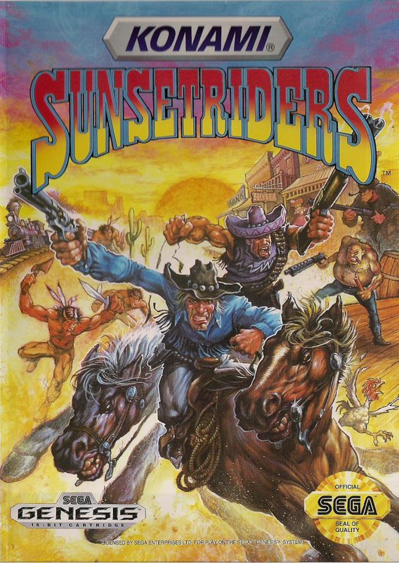 Sunset Riders - SEGA Genesis
