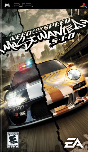 Need for Speed: Most Wanted 5-1-0 - PSP