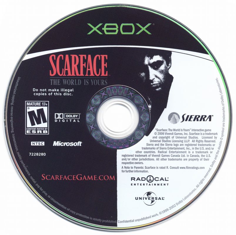 Scarface: The World Is Yours - Xbox