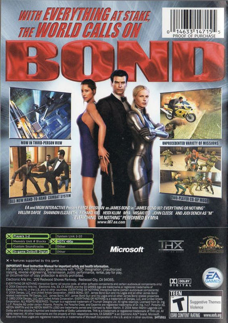 007 Everything or Nothing - Xbox