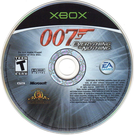 007 Everything or Nothing - Xbox