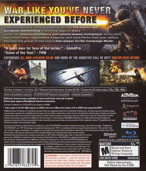 Call of Duty: World at War - PlayStation 3