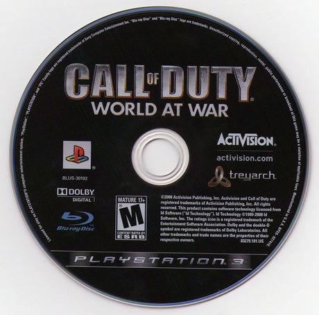 Call of Duty: World at War - PlayStation 3