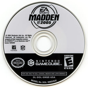 Madden NFL 2005 - GameCube