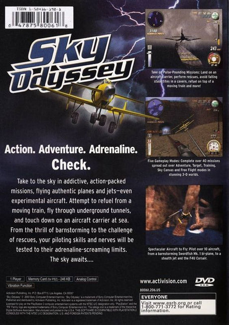 Sky Odyssey - PlayStation 2