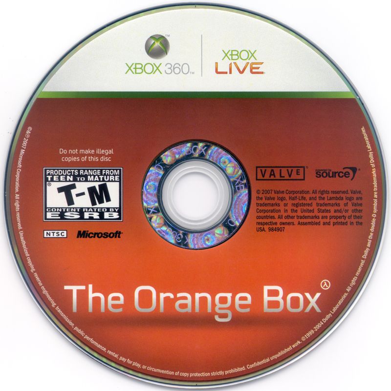 Orange Box - Xbox 360