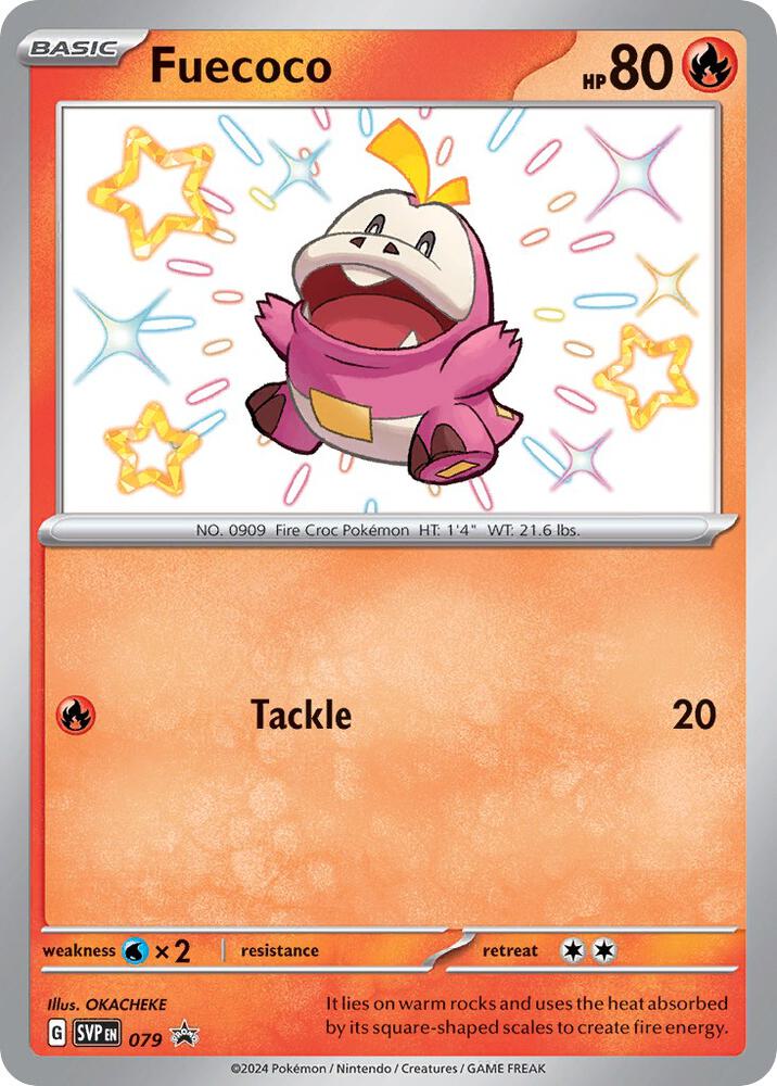 Fuecoco - 079 (079) [SV: Scarlet & Violet Promo Cards]