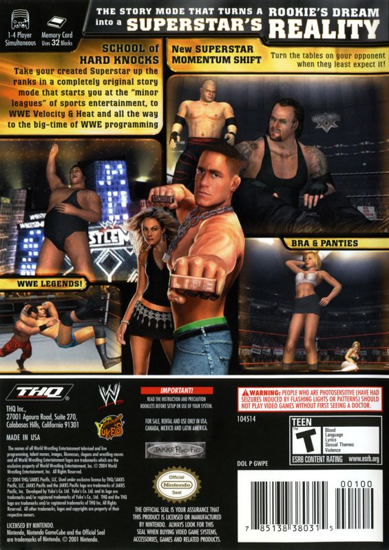 WWE Day of Reckoning - GameCube