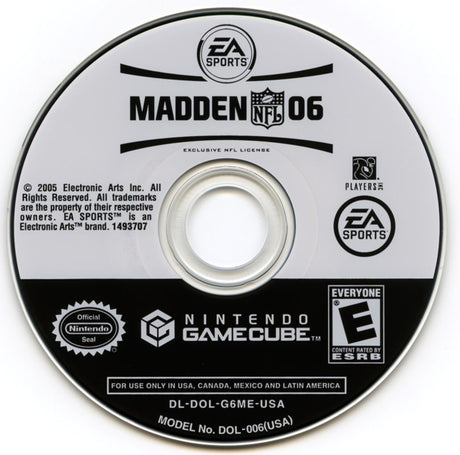 Madden NFL 06 - GameCube