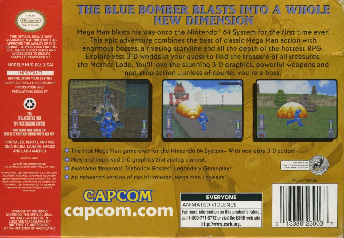 Mega Man 64 - Nintendo 64