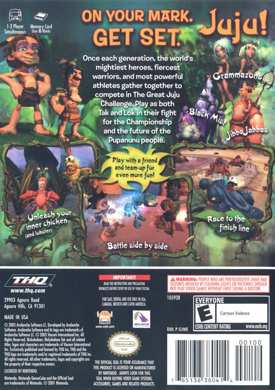 Tak: The Great Juju Challenge - GameCube