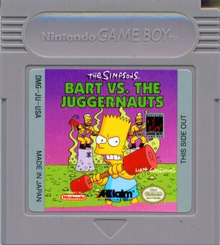 The Simpsons: Bart vs. the Juggernauts - Game Boy