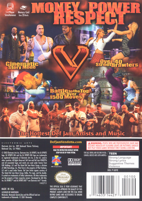 Def Jam: Vendetta - GameCube