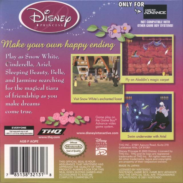 Disney Princess - Game Boy Advance