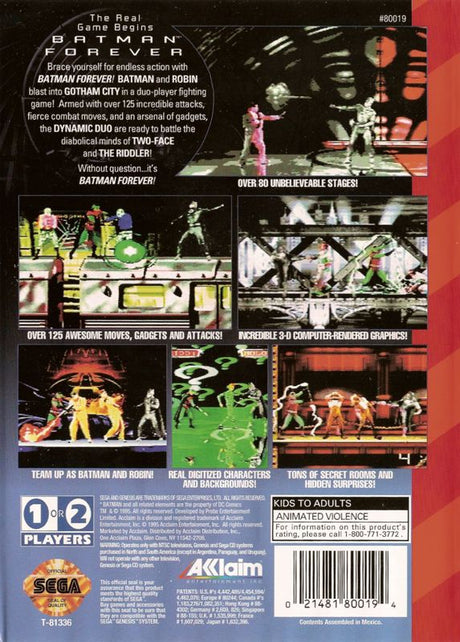 Batman Forever - SEGA Genesis