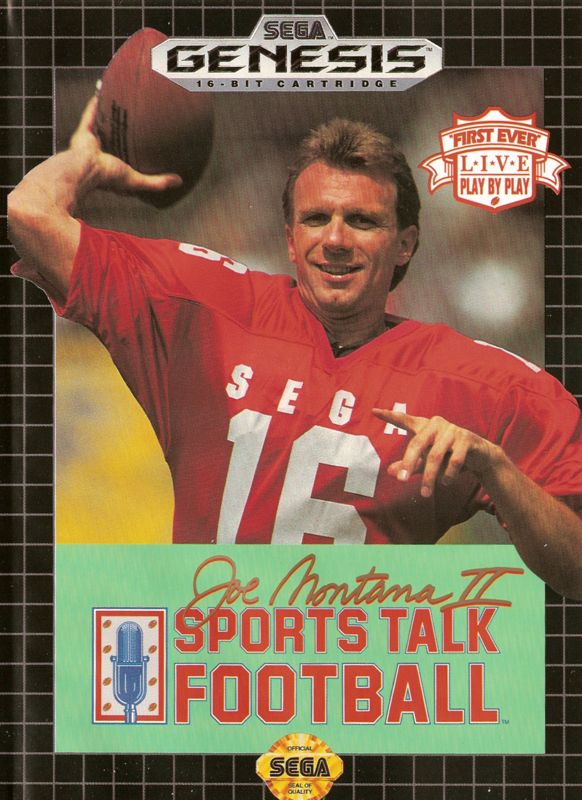 Joe Montana II: Sports Talk Football - SEGA Genesis