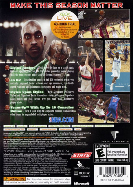NBA 2K9 - Xbox 360