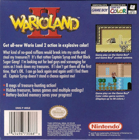 Wario Land II - Game Boy Color