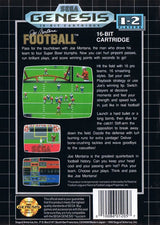 Joe Montana Football - SEGA Genesis