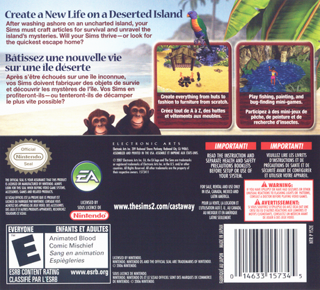 The Sims 2: Castaway - Nintendo DS