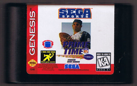 Prime Time NFL Football starring Deion Sanders - SEGA Genesis