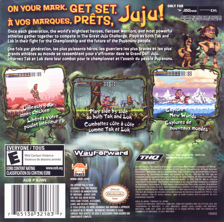 Tak: The Great Juju Challenge - Game Boy Advance
