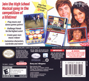 High School Musical: Makin' the Cut! - Nintendo DS