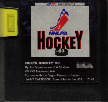 NHLPA Hockey '93 - SEGA Genesis