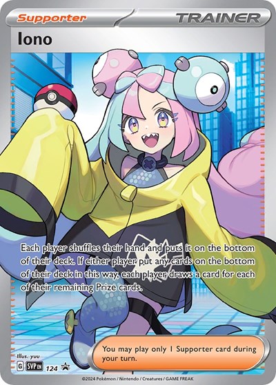 Iono - 124 (124) [SV: Scarlet & Violet Promo Cards]